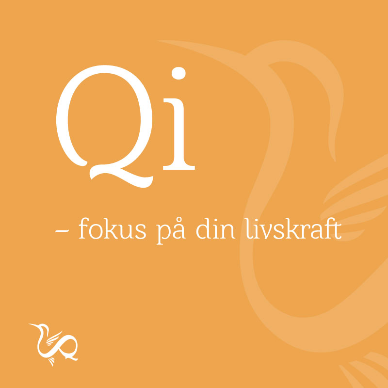 Logo Qi fokus på livskraft podcast