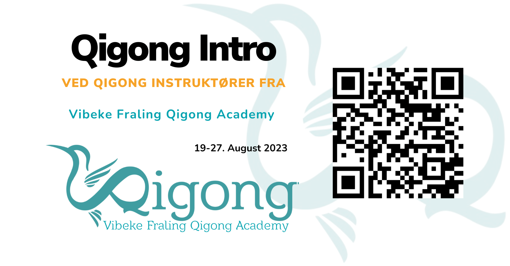Qigong Intro 19.-27. august 2023