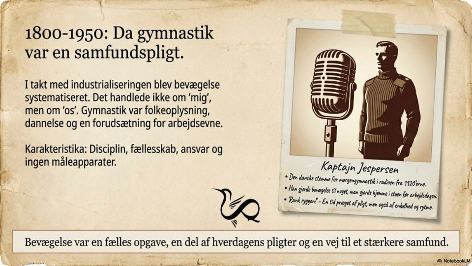 Træningsformer - 1800-1950