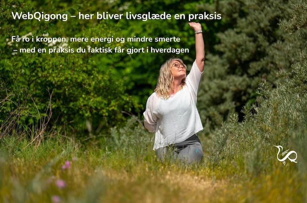 WebQigong - her bliver livsglæde en praksis med tekst