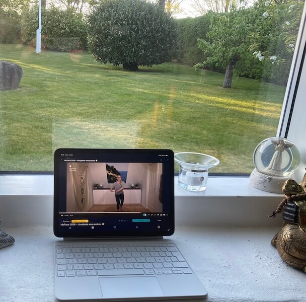 WebQigong via ipad