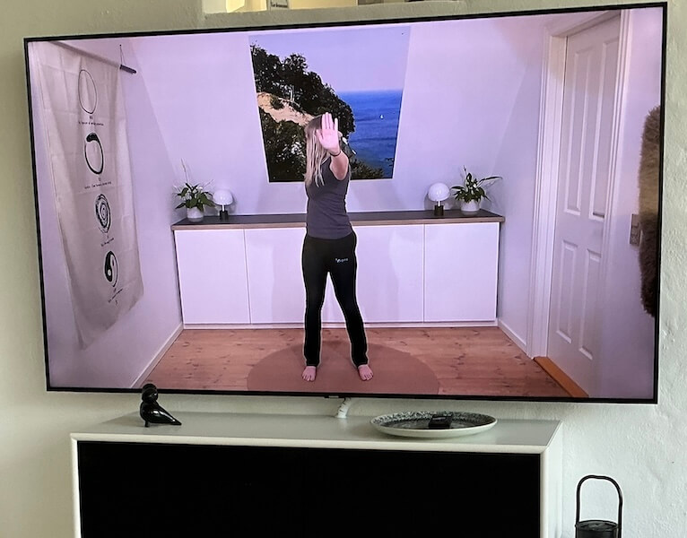 WebQigong streamet fra telefon