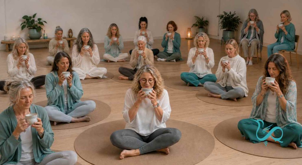 Hverdags-MeTreat - Vibeke Fraling Qigong Academy - Temeditation alle - ai genereret
